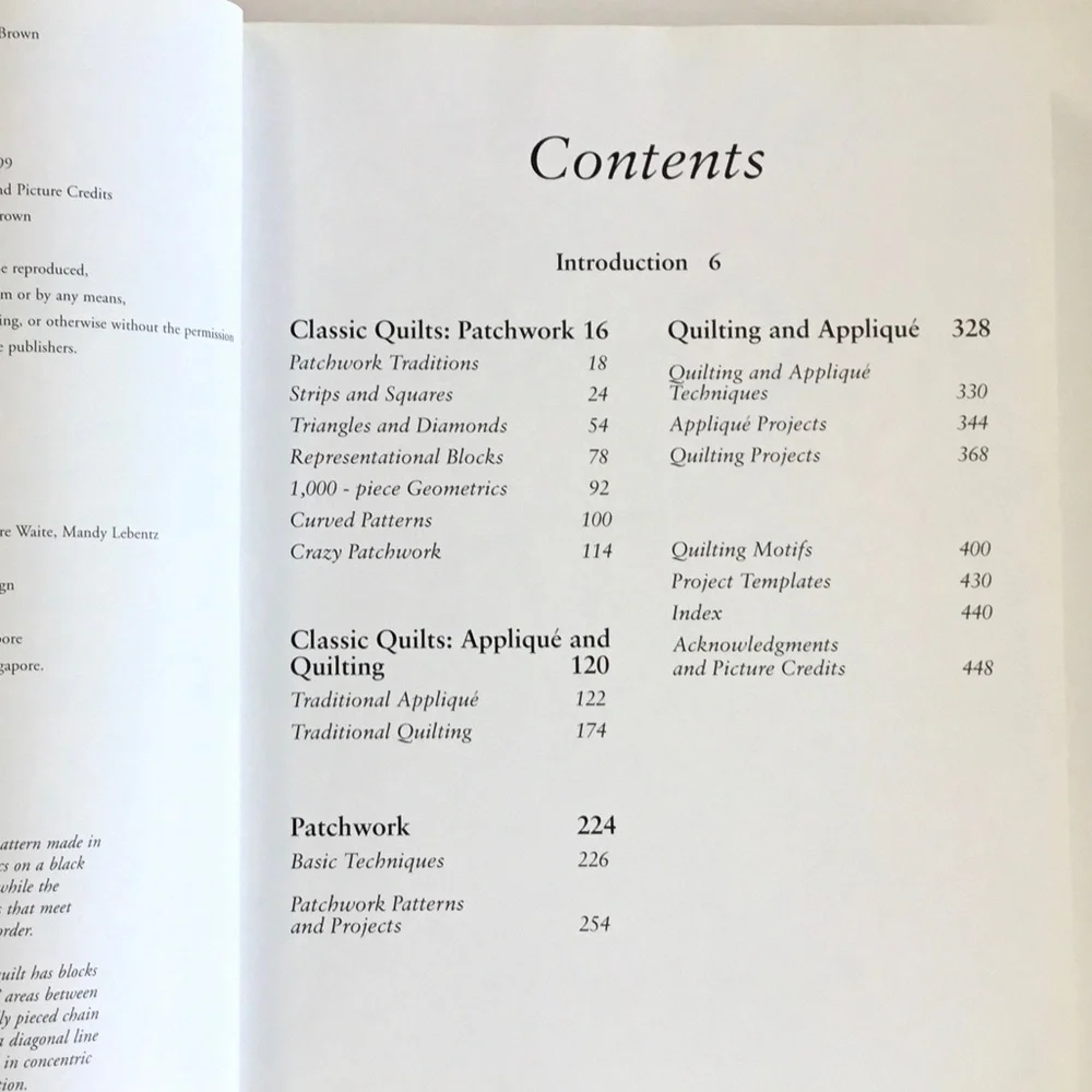 Vintage Quilting Book ‘The Ultimate Quilting Book’ 1990